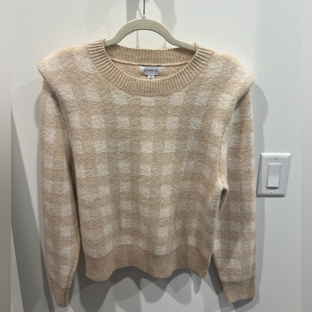 Evereve Check Sweater